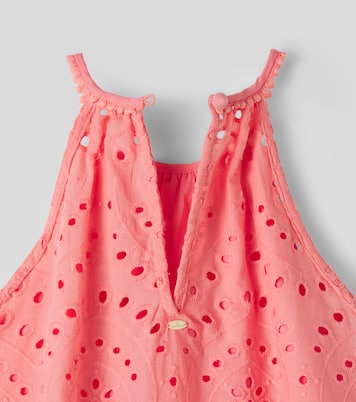 Cleo broderie anglaise cotton top | Poupette St Barth Kids
