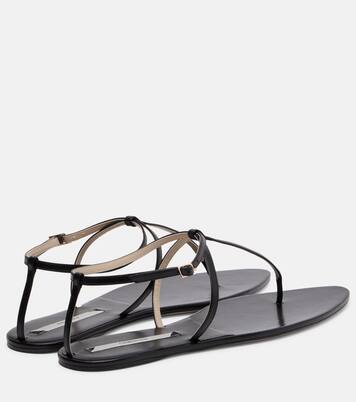 Mono Strap leather thong sandals | Christen