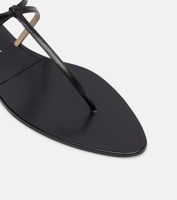 Mono Strap leather thong sandals | Christen