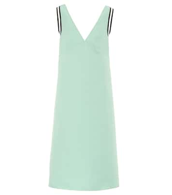 Sleeveless cady midi dress | Plan C
