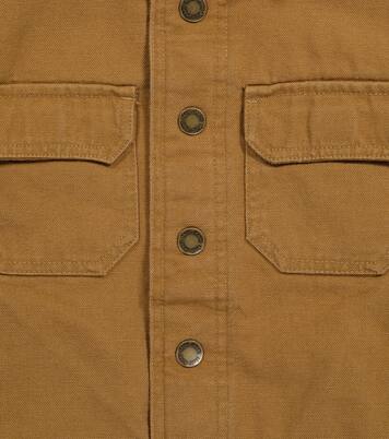 Henley cotton shirt jacket | Molo