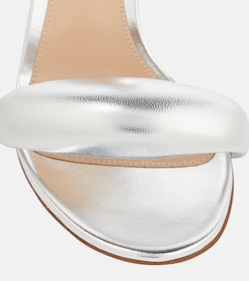 Sandalen Bijoux 105 aus Metallic-Leder | Gianvito Rossi