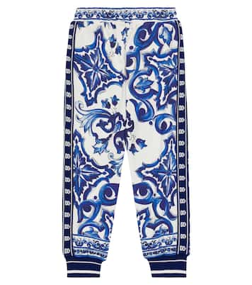 Jogginghose aus Baumwoll-Jersey | Dolce&Gabbana Kids