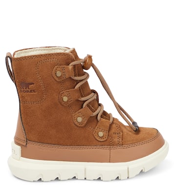 Schneestiefel Explorer aus Veloursleder | Sorel Kids
