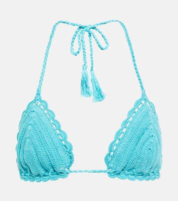 Haut de bikini en coton | Anna Kosturova