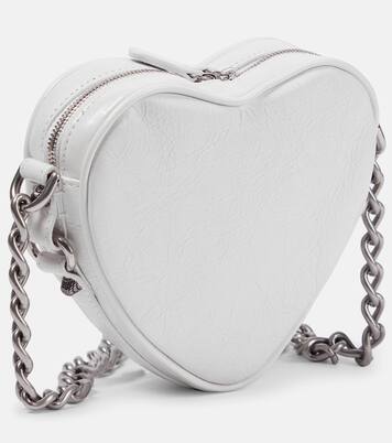 Le Cagole Heart Mini leather crossbody bag | Balenciaga