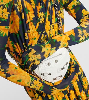 Le Cagole Heart Mini leather crossbody bag | Balenciaga