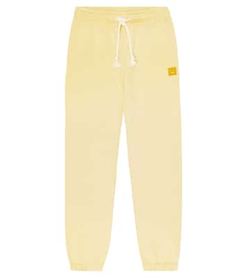 Face cotton sweatpants | Acne Studios Kids