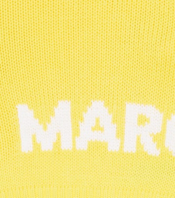 Logo cotton-blend sweater | MM6 Maison Margiela Kids