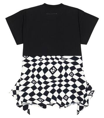 Logo print dress | MM6 Maison Margiela Kids
