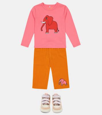 Printed cotton T-shirt | Mini Rodini