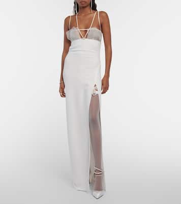 Bridal Strumpfhose aus Tüll | Nensi Dojaka