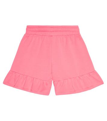 Teddy Bear cotton-blend jersey shorts | Moschino Kids