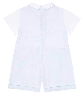 Cotton-blend playsuit | Il Gufo