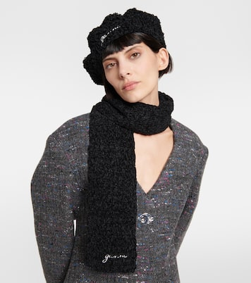 Basco in crochet di velluto | Ganni