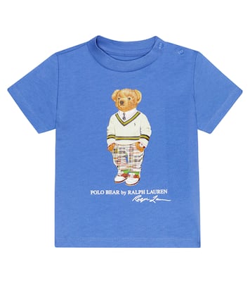 Baby Polo Bear cotton T-shirt | Polo Ralph Lauren Kids