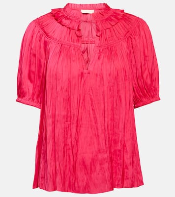 Top Eleni aus Satin | Ulla Johnson