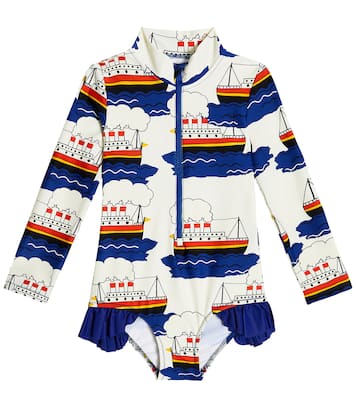 Printed rashguard swimsuit | Mini Rodini