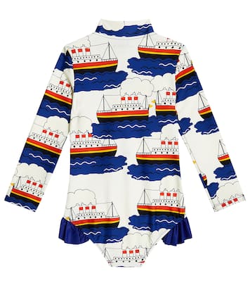 Printed rashguard swimsuit | Mini Rodini