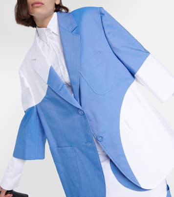 Oversize-Blazer aus Baumwolle | Thom Browne