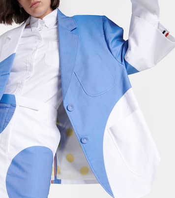 Oversize-Blazer aus Baumwolle | Thom Browne