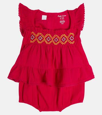 Baby - Camicia e culottes in cotone | Polo Ralph Lauren Kids
