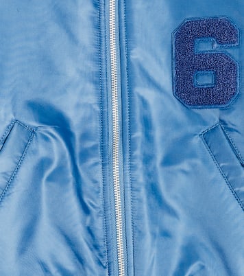 Appliqué varsity jacket | MM6 Maison Margiela Kids