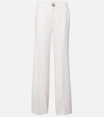 Verzierte Schlaghose aus Wolle | Area