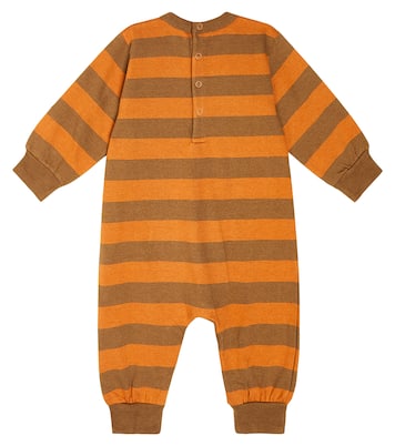 Baby Tiny Stripes cotton-blend playsuit | Tinycottons