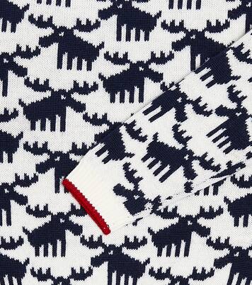 Pull intarsia en laine | Bonpoint