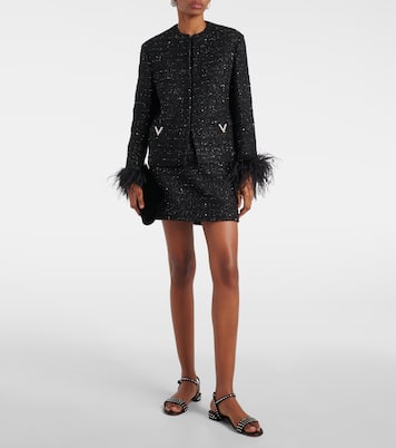 Sweet Jane Strass Boum suede sandals | Christian Louboutin