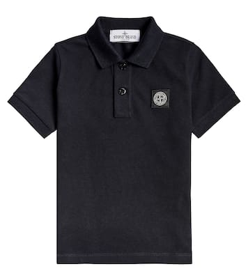 Polo Compass in piqué di cotone | Stone Island Junior