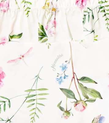 Ruffle floral top | Monnalisa