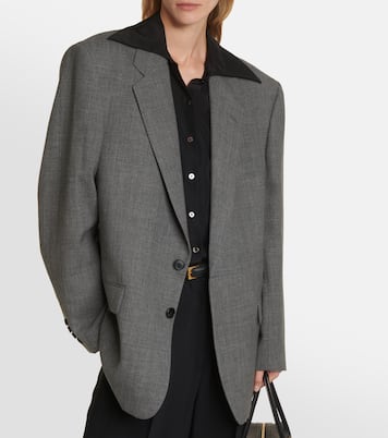 Phil oversized virgin wool blazer | The Row