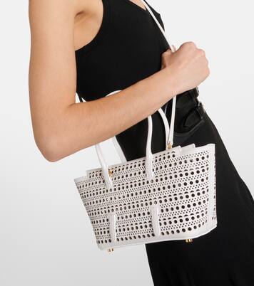 New Mina 20 leather shoulder bag | Alaïa