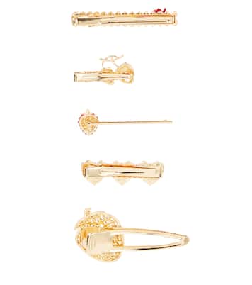 Set of 5 embellished bobby pins | Monnalisa