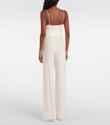 Bridal Weite Hose Lampo aus Seidenchiffon | Max Mara
