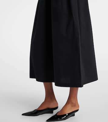 White Label Maxikleid Malia aus Baumwollpopeline | Proenza Schouler