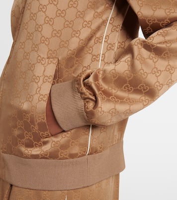 GG jacquard satin blouson | Gucci