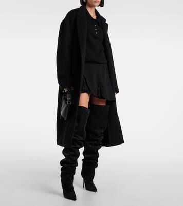 Ines 105 suede over-the-knee boots | Paris Texas