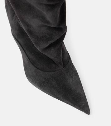 Ines 105 suede over-the-knee boots | Paris Texas
