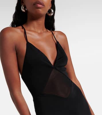 Robe Fleur aus Jersey mit Mesh | Staud