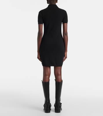 فستان بولو من القطن المخلوط | Burberry