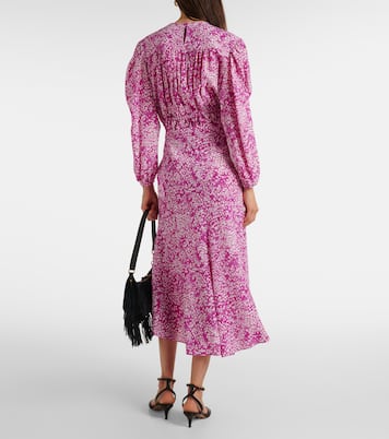 Bedruckter Maxirock Hortensia aus einem Seidengemisch | Isabel Marant