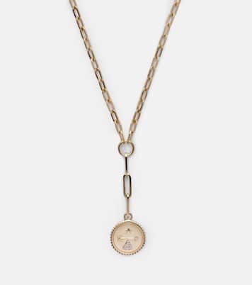 Refined Clip 18kt gold chain necklace with diamonds | FoundRae