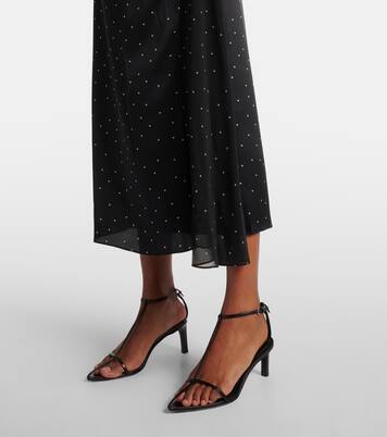 Robe portefeuille à pois | Vince