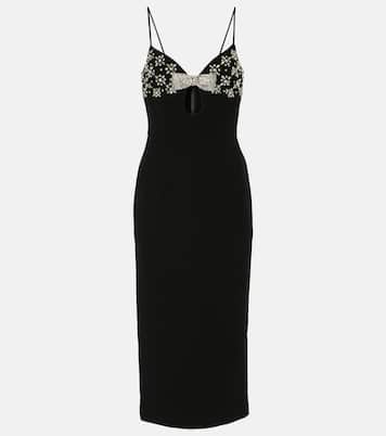 Robe midi Rina à ornements | Rebecca Vallance