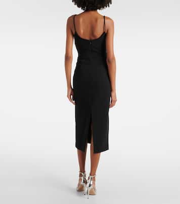 Robe midi Rina à ornements | Rebecca Vallance