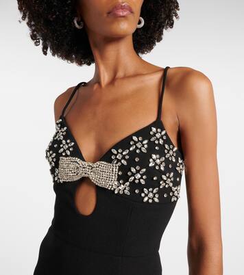 Robe midi Rina à ornements | Rebecca Vallance