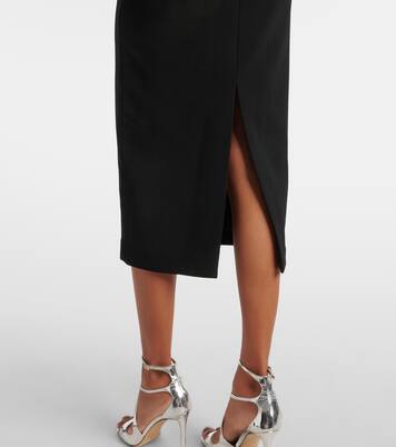 Robe midi Rina à ornements | Rebecca Vallance